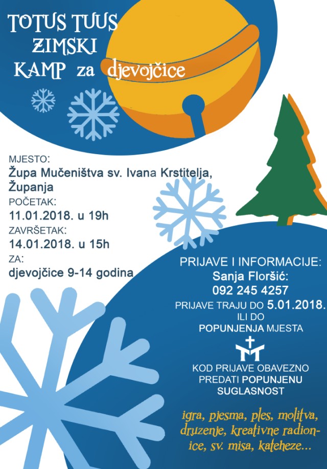 Totus Tuus kamp za djevojčice